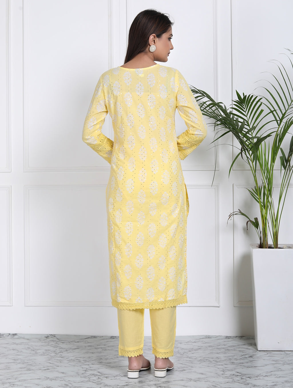 Sunshine yellow suit set