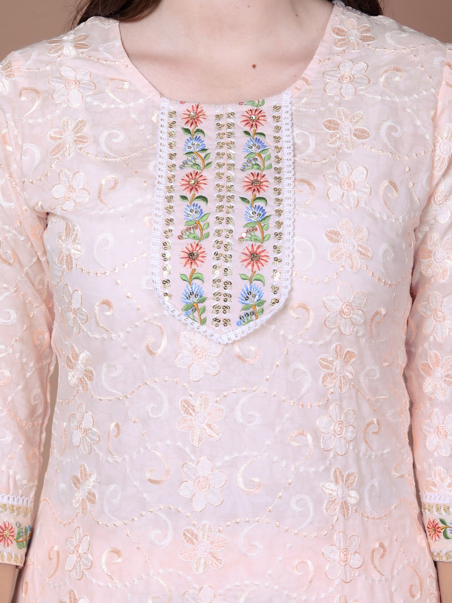 Chikankari suit set