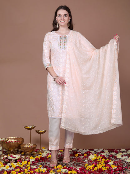 Chikankari suit set