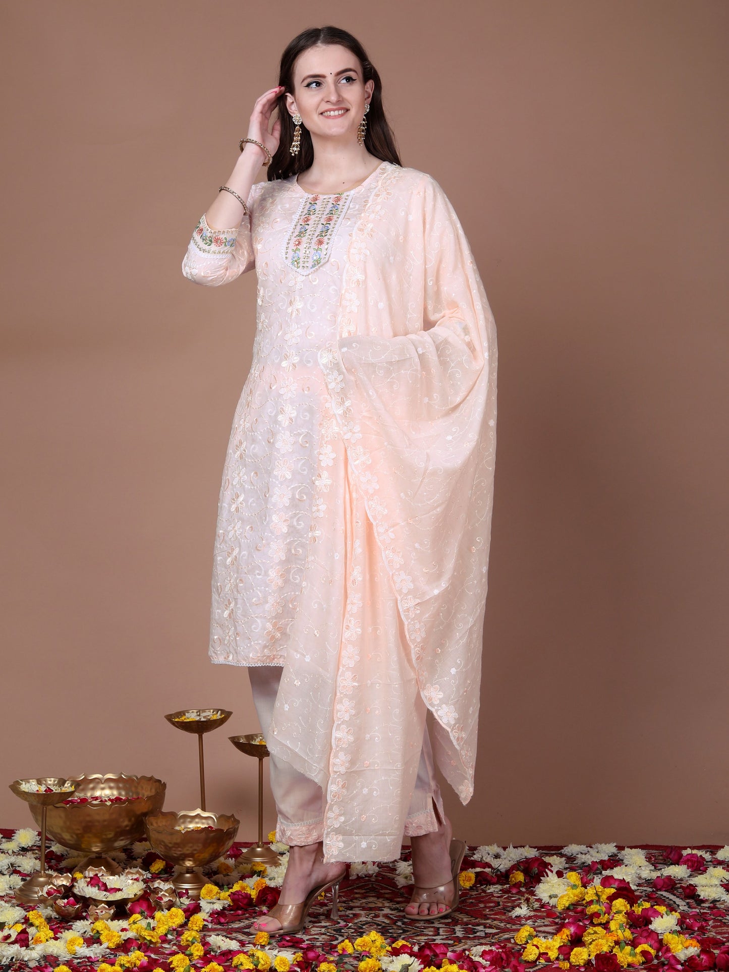 Chikankari suit set