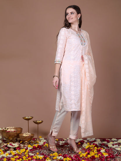 Chikankari suit set