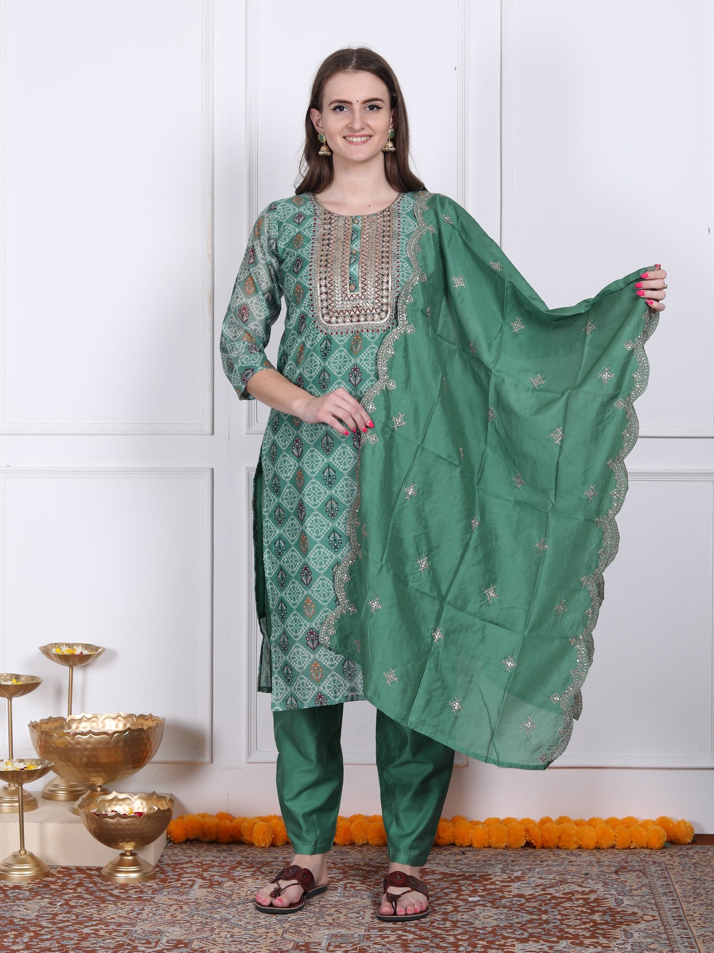 Rama Green suit set