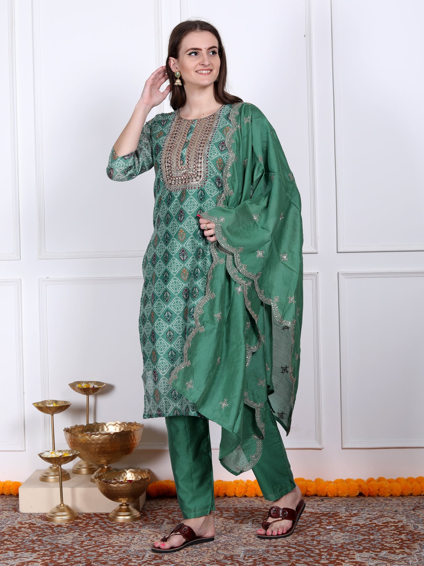 Rama Green suit set