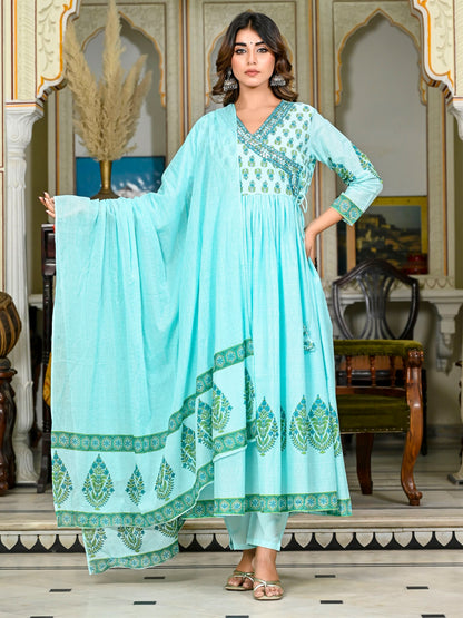 Royal rama anarkali suit set