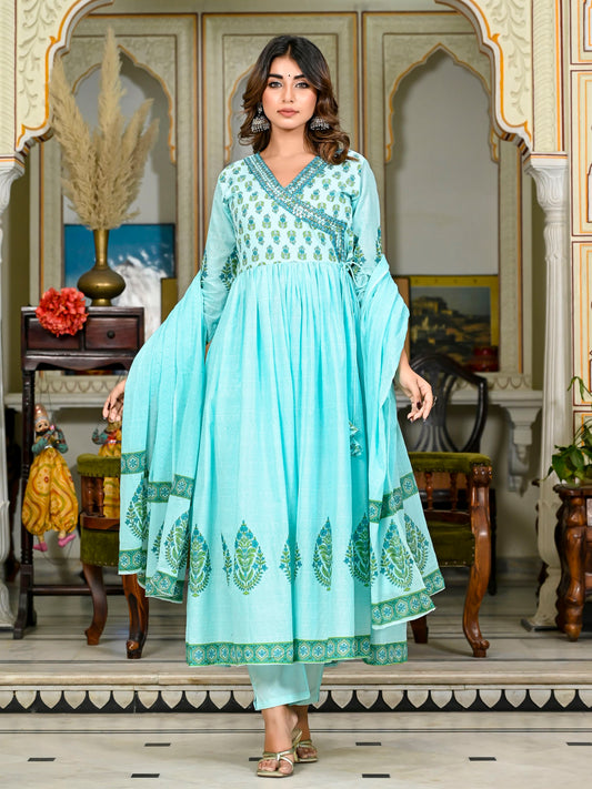 Royal rama anarkali suit set