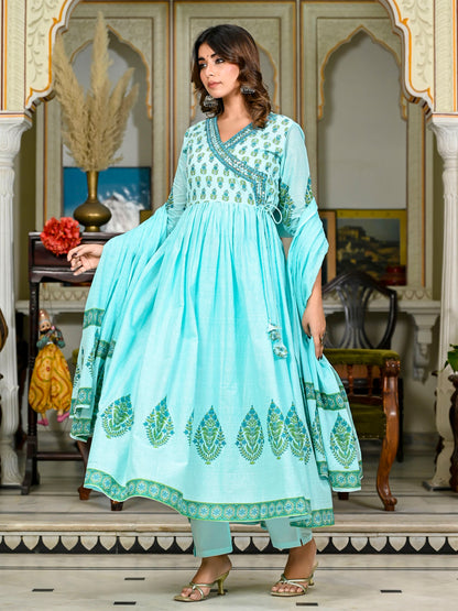 Royal rama anarkali suit set