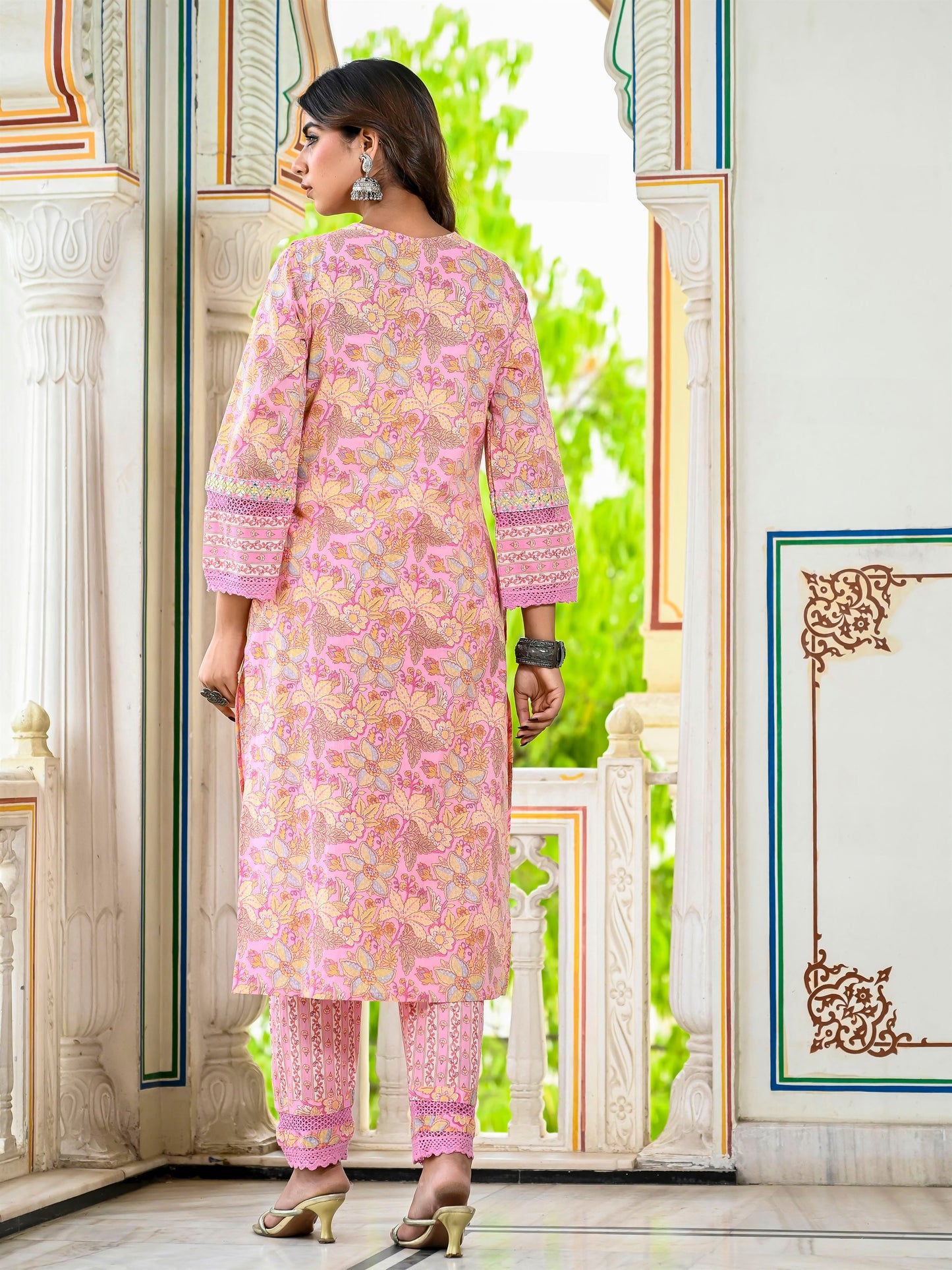 Pakistani crochet suit set