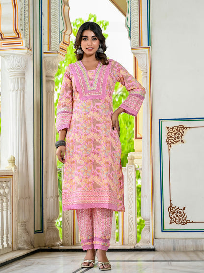 Pakistani crochet suit set