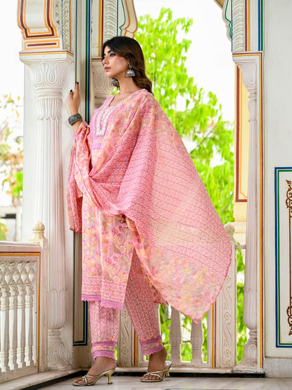 Pakistani crochet suit set