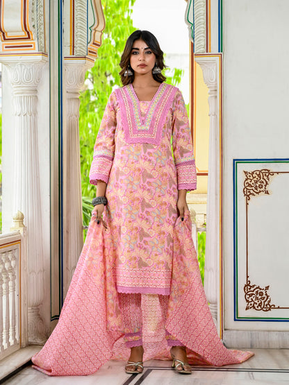 Pakistani crochet suit set