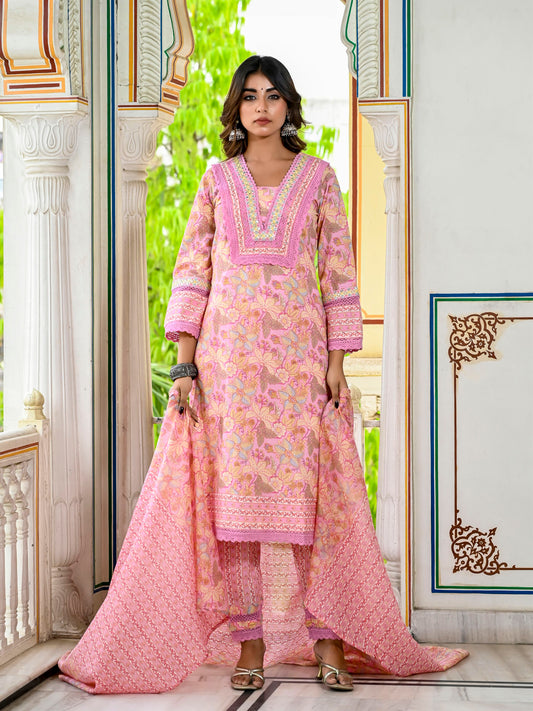 Pakistani crochet suit set